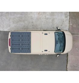 1/2 Space Rack PRO – modulares universelles Dachträgersystem für Ford Transit/Tourneo Custom (V710/NRN/NXN) & VW Transporter T7 (MSN) mit kurzem Radstand