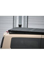 Space Rack PRO long – le système de galerie de toit modulaire universel pour Ford Transit/Tourneo Custom type V710/NRN/NXN et VW Transporter T7 type MSN, empattement court