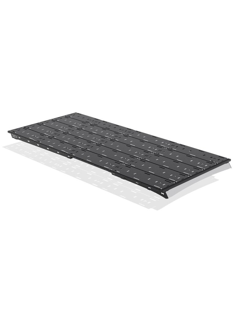 Space Rack PRO long – le système de galerie de toit modulaire universel pour Ford Transit/Tourneo Custom type V710/NRN/NXN et VW Transporter T7 type MSN à empattement long