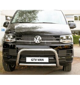 Pare buffle avant 60 mm version poli pour VW T6