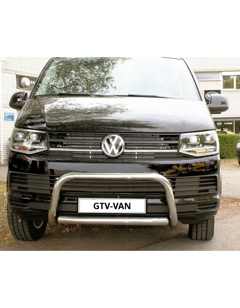 Pare buffle avant 60 mm version poli pour VW T6