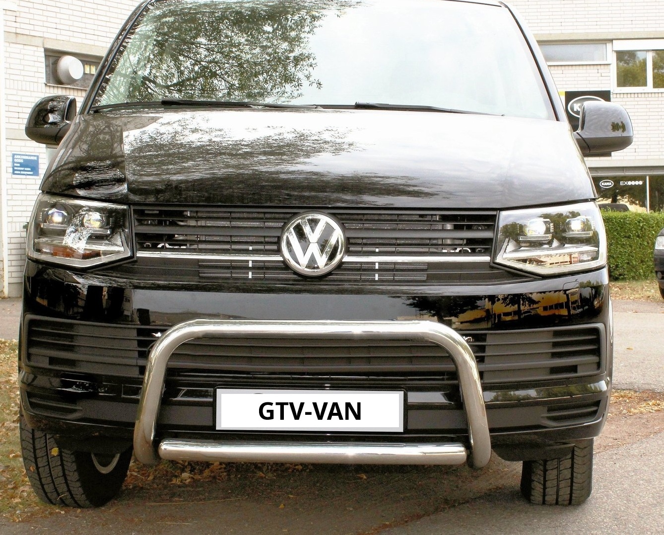 Pare buffle avant 60 mm version poli pour VW T6