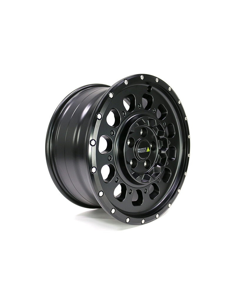 TWIN-MONOTUBE-PROJEKT-AT3-HD, 8,5x18’’ 5x130 HEAVY DUTY SCHWERLAST ALUFELGE IN SEIDENMATT-SCHWARZ speziell für Fiat Ducato 3 MAXI Version (250 ) + Peugeot Boxer + Citroen Jumper