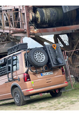 TWIN-MONOTUBE-PROJEKT-AT3-HD, 8,5x18’’ 5x130 HEAVY DUTY SCHWERLAST ALUFELGE IN STONE speziell für Fiat Ducato 3 MAXI Version (250 ) + Peugeot Boxer + Citroen Jumper