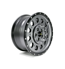 TWIN-MONOTUBE-PROJEKT-AT3-HD, 8,5x18’’ HEAVY DUTY SCHWERLAST ALUFELGE IN STONE speziell für Mercedes Sprinter VS30/ (907/910) + Sprinter NCV3 (906) + VW Crafter 1