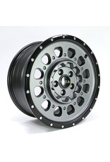 TWIN-MONOTUBE-PROJEKT-AT3-HD, 8,5x18'' HEAVY DUTY ALUMINUM WHEEL IN STONE, specially for Mercedes Sprinter VS30/ (907/910) + Sprinter NCV3 (906) + VW Crafter 1