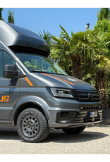 TWIN-MONOTUBE-PROJEKT-AT3-HD, 8,5x18'' HEAVY DUTY ALUMINUM WHEEL IN STONE, specially for Mercedes Sprinter VS30/ (907/910) + Sprinter NCV3 (906) + VW Crafter 1