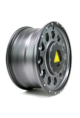 TWIN-MONOTUBE-PROJEKT-AT3-HD, 8,5x18’’ HEAVY DUTY SCHWERLAST ALUFELGE IN STONE speziell für VW Crafter 2 (SY) + MAN TGE 