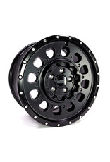 TWIN-MONOTUBE-PROJEKT-AT3-HD, 8,5x18’’ HEAVY DUTY SCHWERLAST ALUFELGE IN SEIDENMATT-SCHWARZ speziell für VW Crafter 2 (SY) + MAN TGE