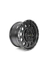 TWIN-MONOTUBE-PROJEKT-AT3-HD, 8,5x18’’ HEAVY DUTY SCHWERLAST ALUFELGE IN SEIDENMATT-SCHWARZ speziell für VW Crafter 2 (SY) + MAN TGE