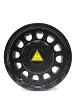 TWIN-MONOTUBE-PROJECT-AT3-HD-MONOBLOC 8.5x18 INCH IN SILK MATT BLACK HEAVY-DUTY ALUMINUM RIM specially designed for Ford Tourneo Custom / Transit / Nugget V710 (NRN/NXN) and VW Transporter 2025+, 8.5Jx18H2, ET 50, 6x120, CB 74.55 mm