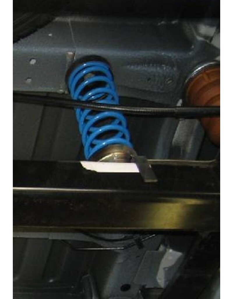 Pair of additional springs for the rear axle for Fiat Ducato, Citroen Jumper, Peugeot Boxer type 250/290 from 07/2006 and facelift from 05/2014 with single rear leaf springs