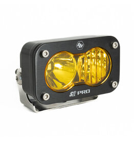 Projecteur LED auxiliaire S2 Pro noir – Universel (Unité) de BAJA DESIGNS