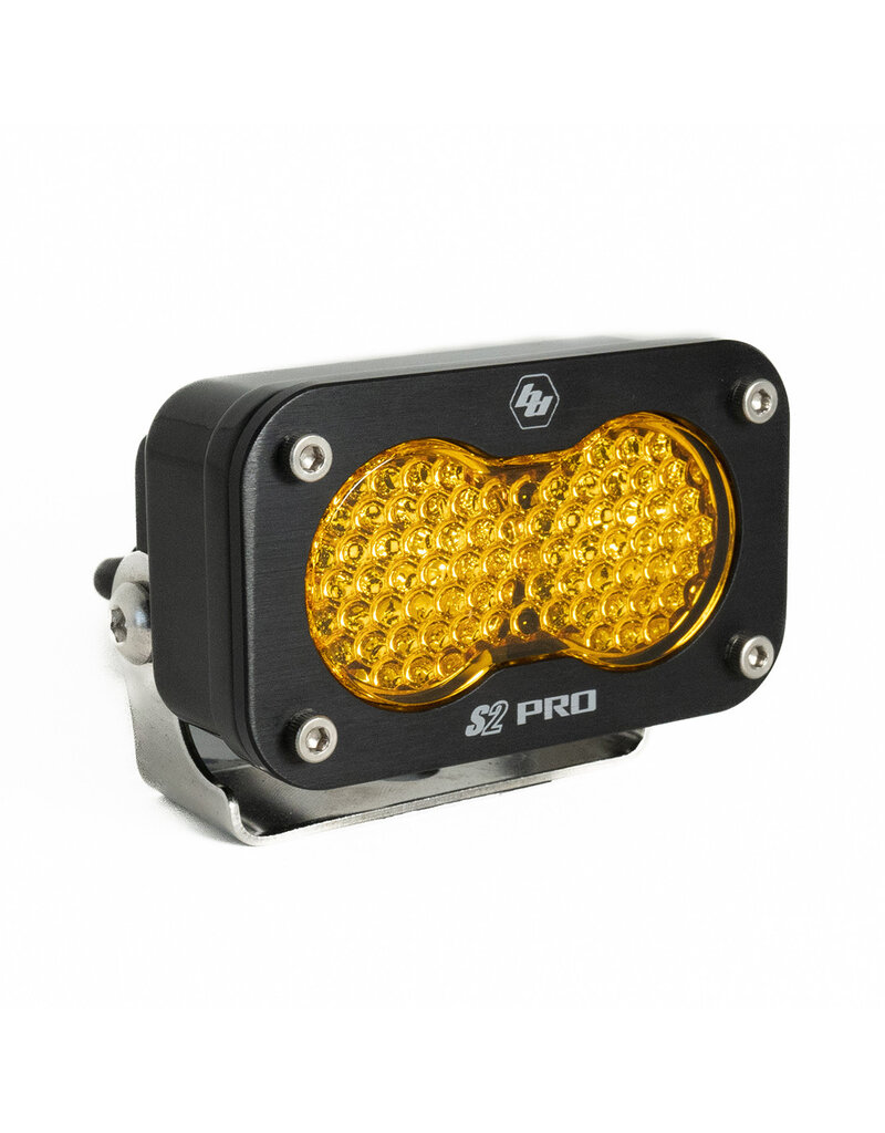 S2 Pro Black LED Auxiliary Light Pod – Universal, by BAJA DESIGNS