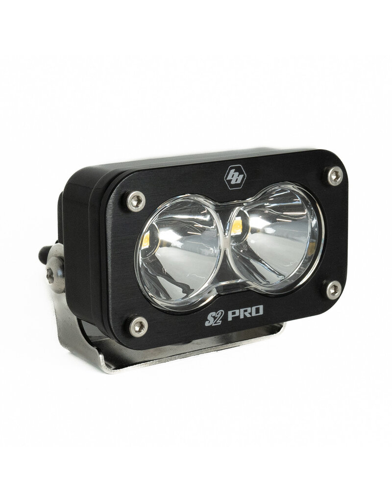 S2 Pro Schwarzer LED-Zusatzscheinwerfer – Universell (Einzeln) von BAJA DESIGNS