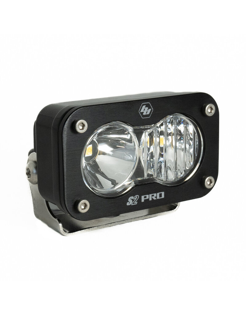 S2 Pro Black LED Auxiliary Light Pod – Universal, by BAJA DESIGNS