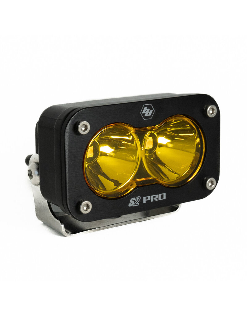 S2 Pro Schwarzer LED-Zusatzscheinwerfer – Universell (Einzeln) von BAJA DESIGNS