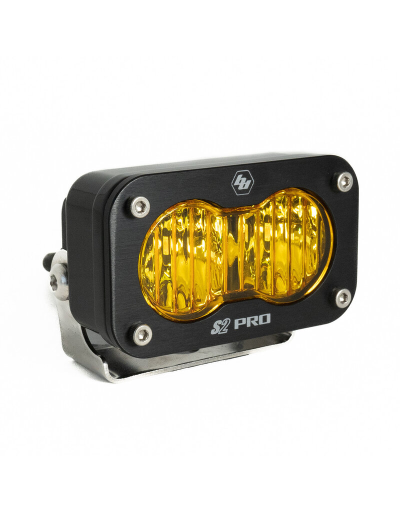 Projecteur LED auxiliaire S2 Pro noir – Universel (Unité) de BAJA DESIGNS