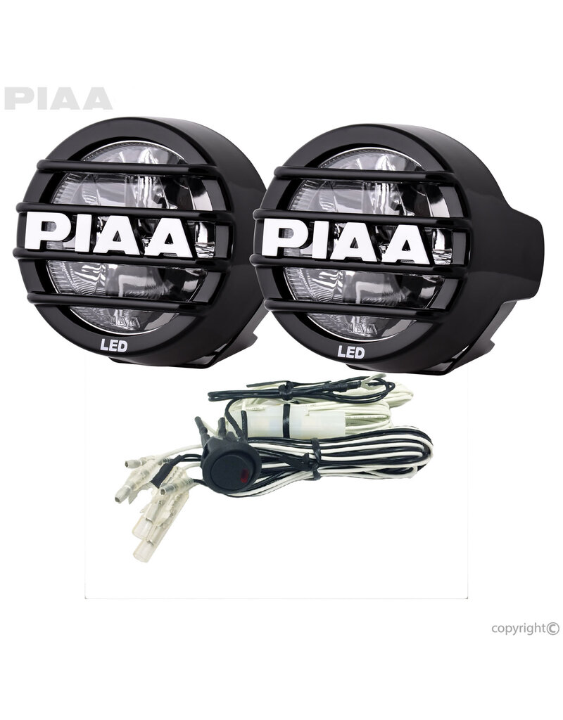 PIAA LP530 LED-Nebelscheinwerfer-Set – Weiß – Breiter Lichtkegel – 2 Stück