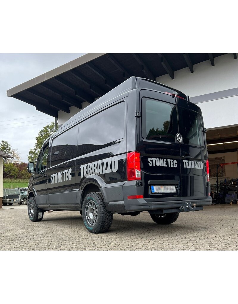 essieu AVANT: Expedition kit suspension & rehausse 20 - 50mm pour Volkswagen Crafter, Man TGE 2017+ de 4x4Proyect