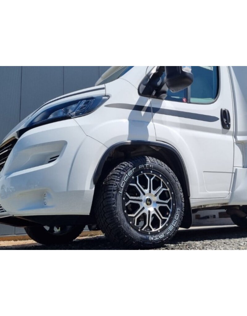 Fender flares for FIAT DUCATO-CITROEN JUMPER-PEUGEOT BOXER-OPEL MOVANO C type 250 (X250/X290) from year 2006 onwards