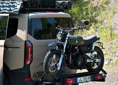 PORTE BAGAGE PIVOTABLE