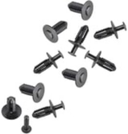 12x fixing dowels for vehicles with factory panelling/mudguard extensions