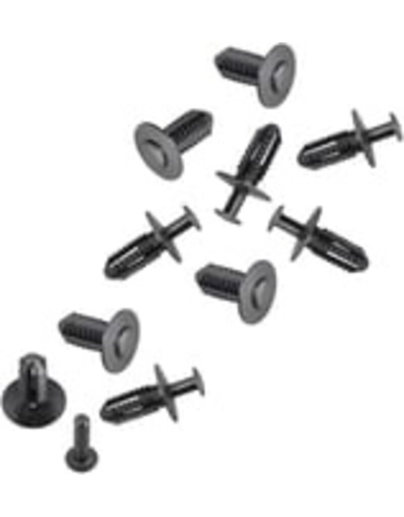 12x fixing dowels for vehicles with factory panelling/mudguard extensions