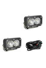 S2 Sport Black LED Auxiliary Light Pod Pair – Universal, by BAJA DESIGNS