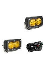 S2 Sport – Paire de projecteurs LED auxiliaires noirs – Universel, de BAJA DESIGNS