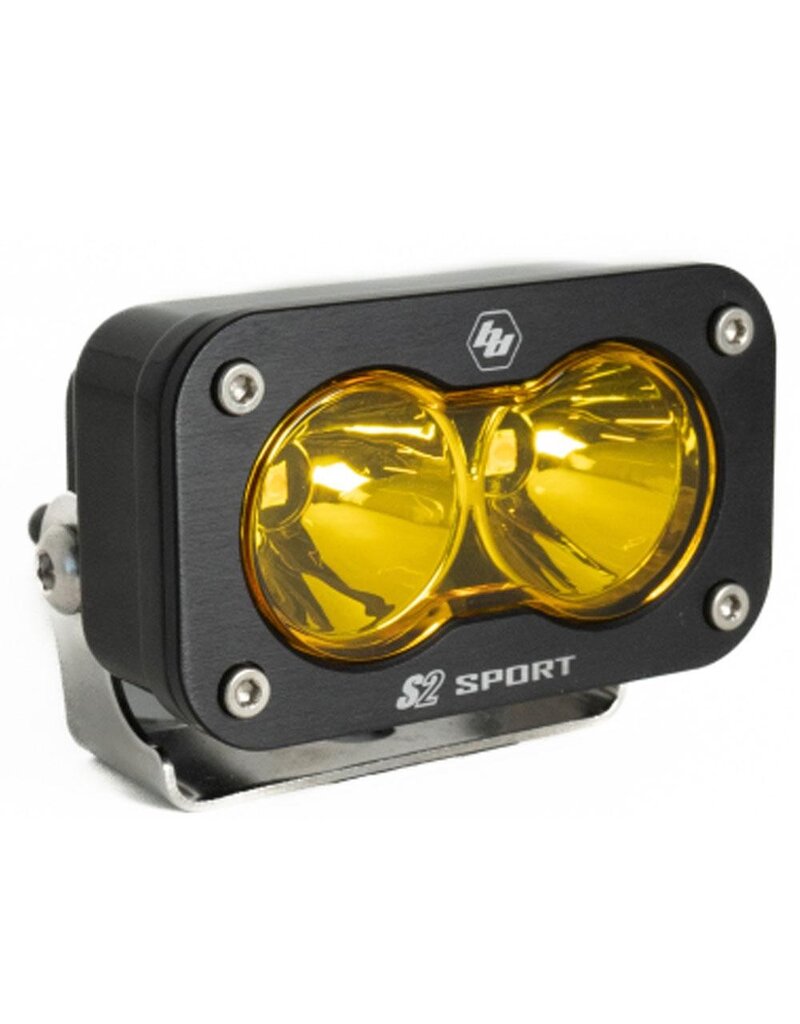 S2 Sport Black LED Auxiliary Light Pod – Universal, by BAJA DESIGNS
