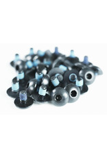 Replacement screw for the interchangeable ring on Delta Klassik B rims - BLACK