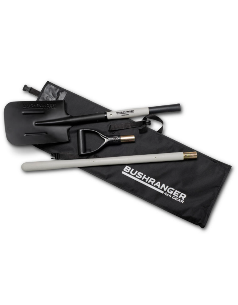 Bushranger Pelle Bushranger® “Diggar” – Deux Sections, Compacte & Polyvalente