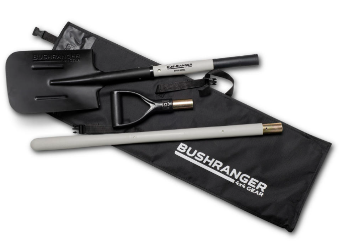 Bushranger Pelle Bushranger® “Diggar” – Deux Sections, Compacte & Polyvalente