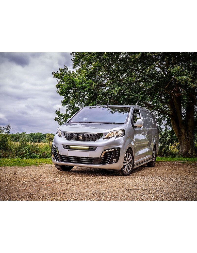 LAZER LAMPS LINEAR 18/Glide Grille integration kit for Peugeot Expert (2016–2023) 