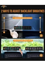 AUXBEAM AS-R60 Panneau de commutation RGB à 6 voies, modes bascule/momentané/pulsé pris en charge
