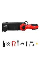 Attelage avec anneau de levage / manille oméga pour fixation carrée US 2 pouces, goupille de sécurité incluse