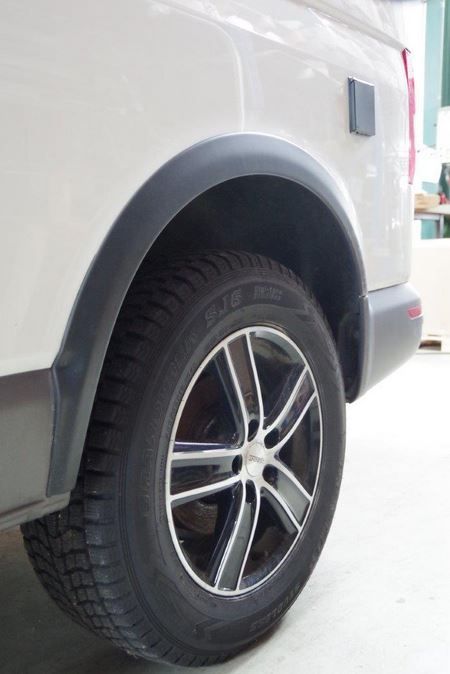 Protection d'ailes /enjoliveurs de passage de roue pour VW Transporter T7 (NRN/NXN) 2025+