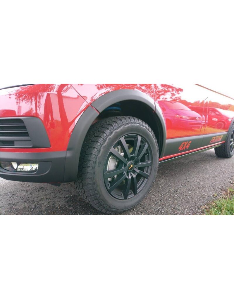 Wheel arch covers/fender flares for VW new Transporter T7 (NRN/NXN) 2025+