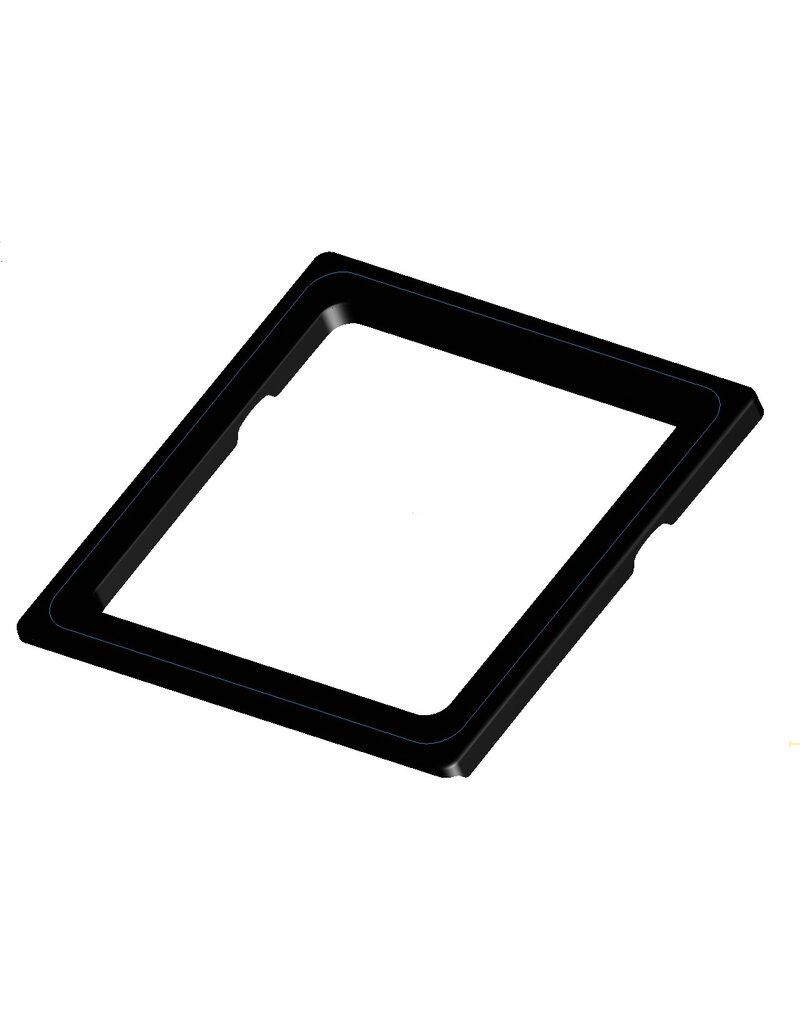 Adapter frame for roof hoods
