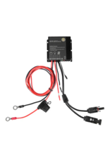 10A Waterproof MPPT solar regulator controller with battery clips and solar connectors, with bluetooth