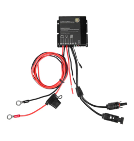 10A wasserdichter MPPT-Solarregler-Controller mit Batterieklemmen und Solaranschlüssen, mit Bluetooth