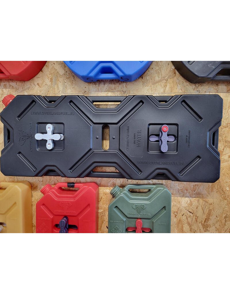 Overland-Kanisterhalterung mit zwei Griffen – nicht abschließbar