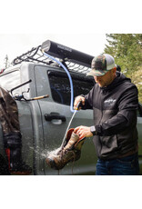 Roadshower 7G - Solar shower / shower tube 7 gallons = 26.5 liters, (LxWxH) 139.7x18.8x14.6 cm, 11.56 kg (empty)