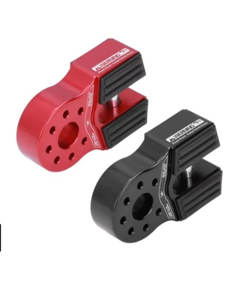 Seilstopper 7,3 t aus eloxiertem Aluminium für Schäkelbefestigung