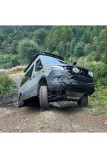 Motorschutzplatte zur Kombination mit der Sequoia-Windenstoßstange aus 6 mm Aluminium, für MB Sprinter 907 AWD 2022-aktuell