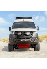 Engine Skidplate to fit together with the Sequoia Winchbumper made of 6mm aluminum, for MB Sprinter 907 AWD 2022-current