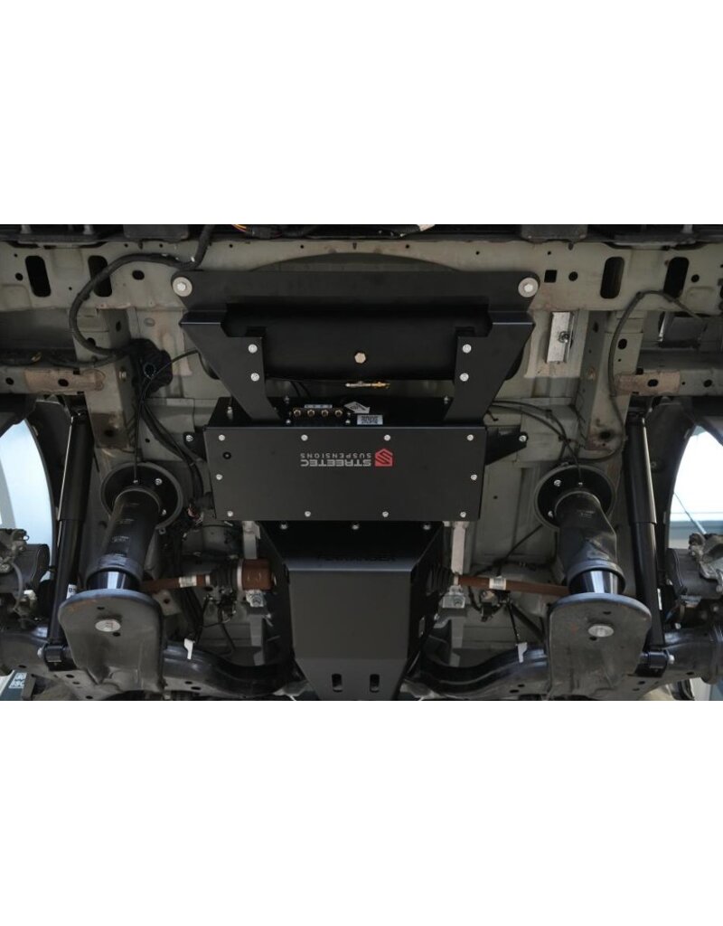 STREETEC autoleveling box (including air generator kit) for VW T7 & Ford Transit Custom /Tourneo V710 (NRN/NRX)