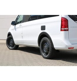 Wheel arch trims/fender flares for Mercedes-Benz 447 Vito / V-Class (from the 2024 facelift onwards) 