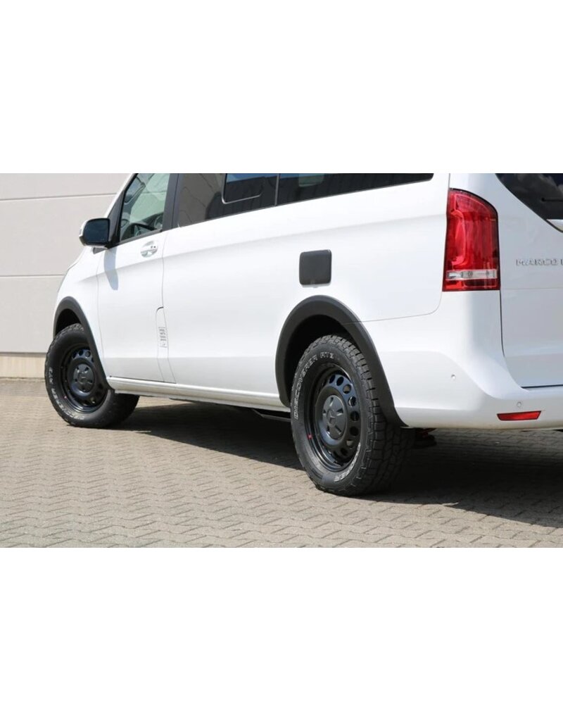 Wheel arch trims/fender flares for Mercedes-Benz 447 Vito / V-Class (from the 2024 facelift onwards) 